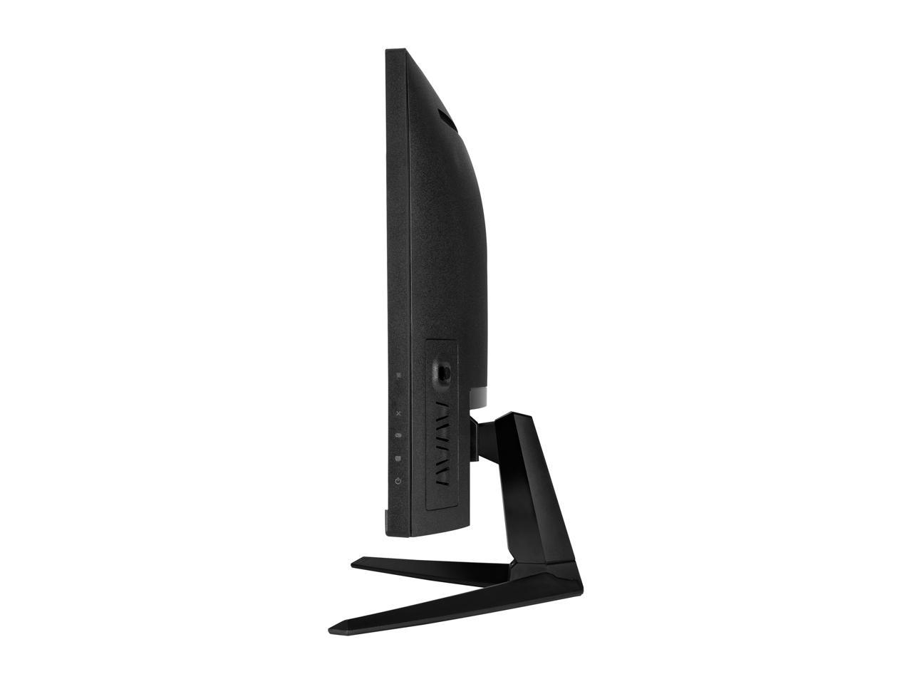 Asus Tuf Gaming Vg24Vq1B 23.8 Inch 3000:1 1Ms Hdmi/Displayport/Earphone Jack Led Non-Glare Curved Gaming Monitor W/ Speakers