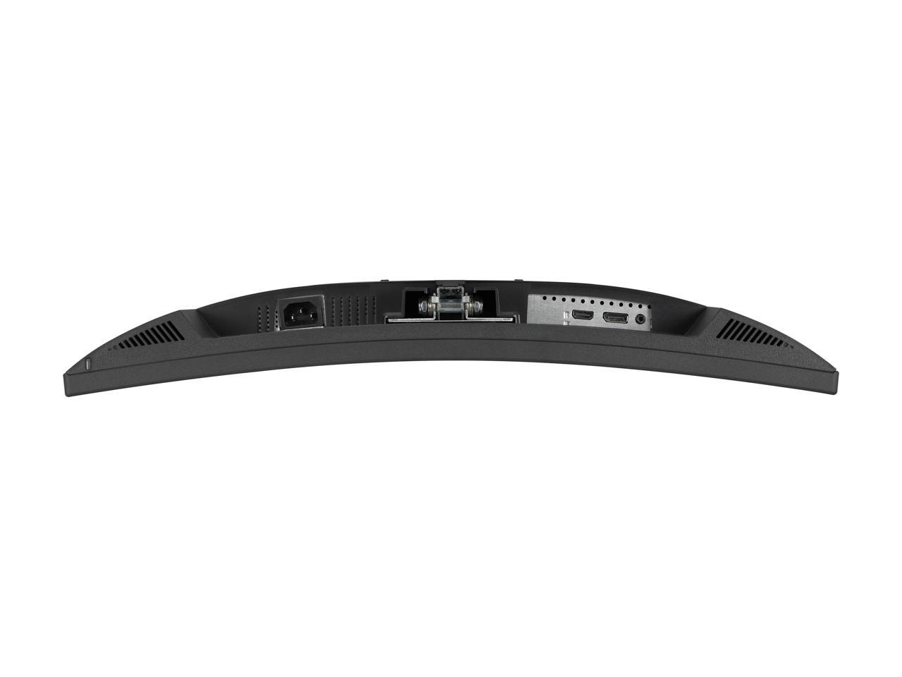 Asus Tuf Gaming Vg24Vq1B 23.8 Inch 3000:1 1Ms Hdmi/Displayport/Earphone Jack Led Non-Glare Curved Gaming Monitor W/ Speakers