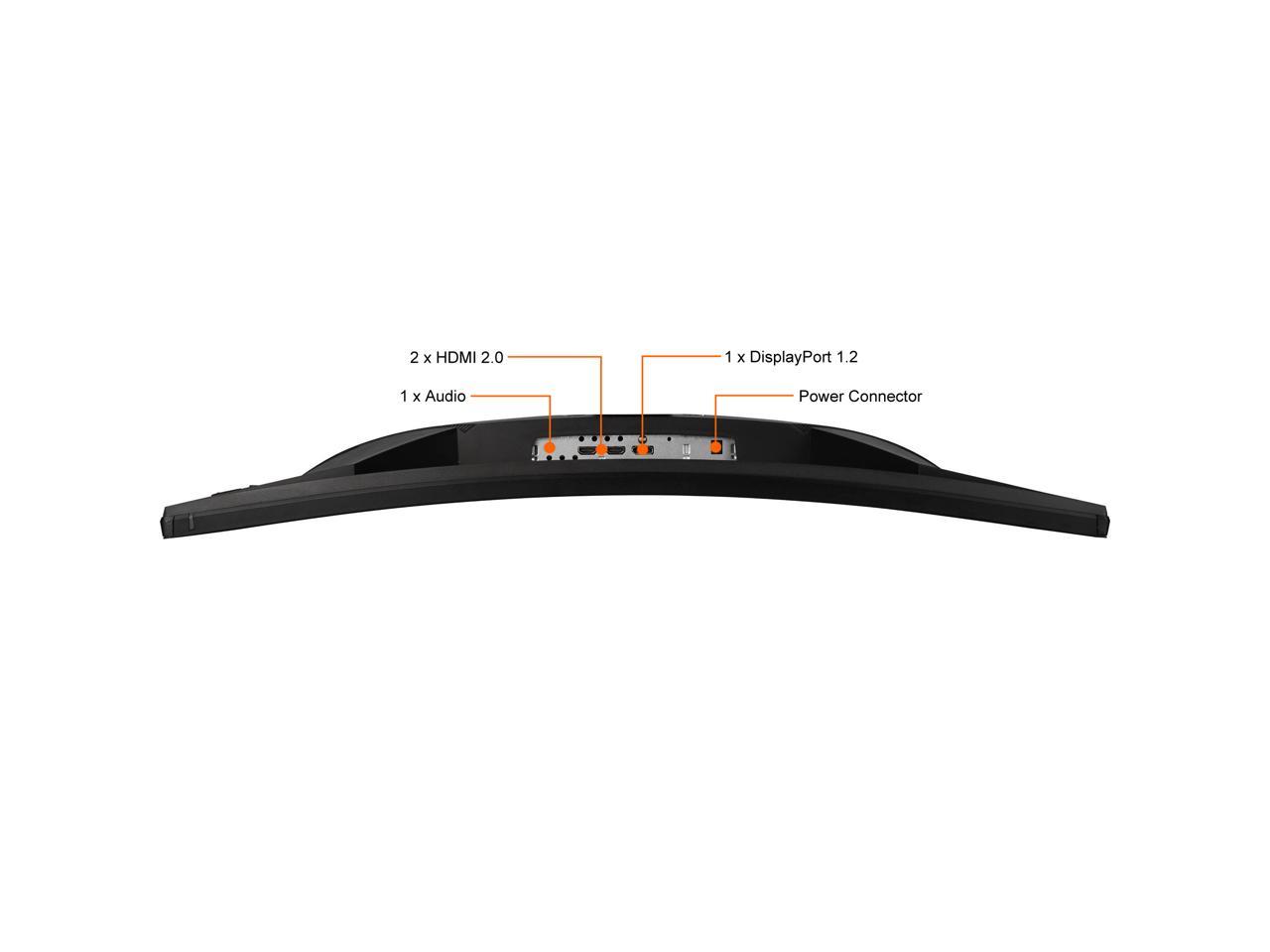 Asus Tuf Gaming Vg32Vq 32 Inch Wqhd 3,000:1 1Ms Hdmi/Displayport Led Lcd Monitor, W/ Speakers