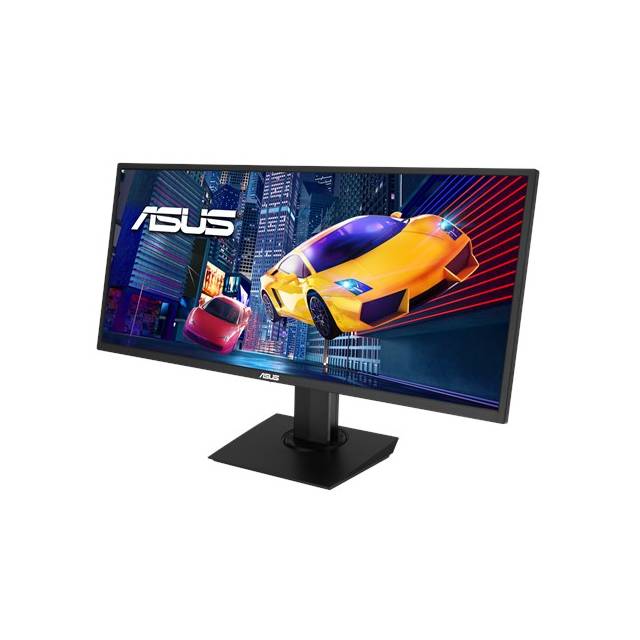 Asus Vp348Qgl 34.0 Inch Ultra-Wide Freesync Hdr Gaming 3,000:1 4Ms Hdmi/Displayport Led Lcd Monitor, W/ Speakers (Black)