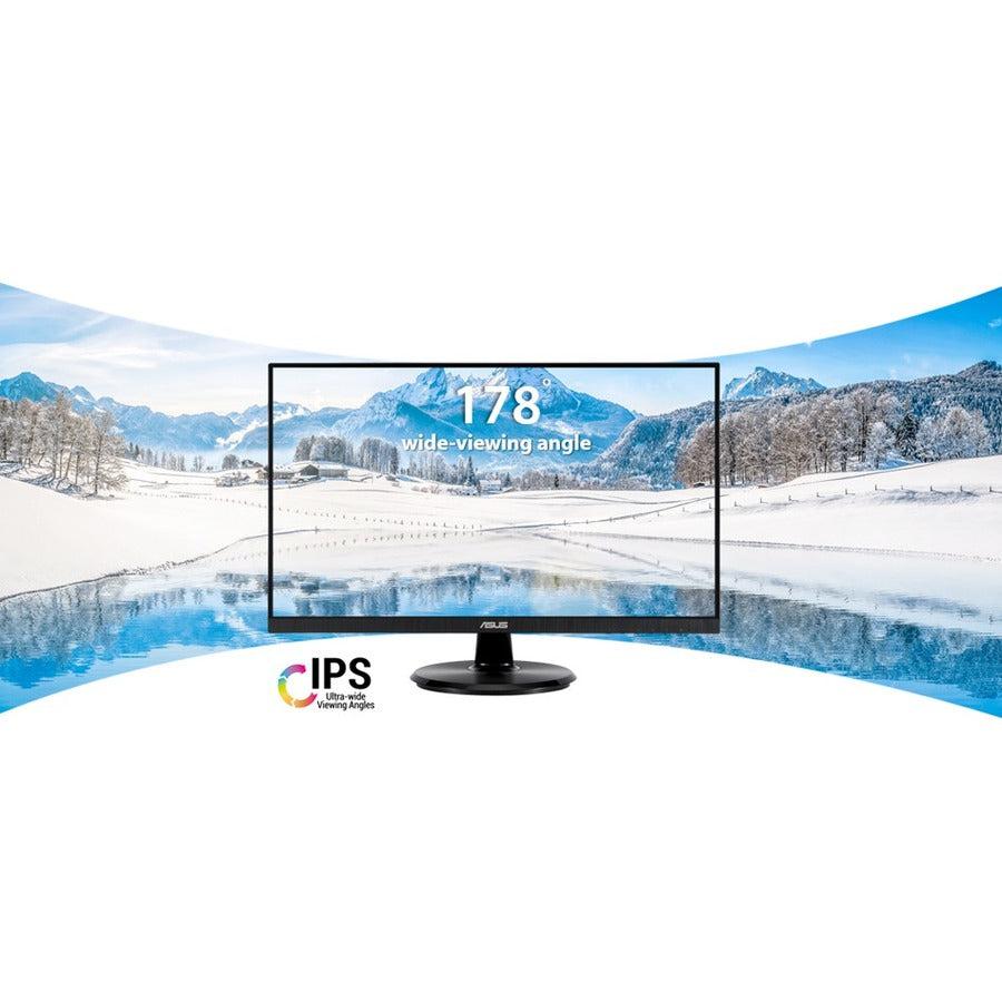 Asus Va27Dcp 27 Inch 1000:1 5Ms Hdmi/Earphone Jack/Usb-C Led Non-Glare Eye Care Monitor W/ Speakers