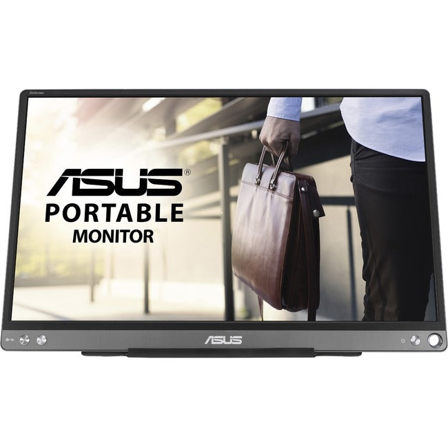 Asus ZenScreen MB16ACE 16 Class Full HD LCD Monitor - 16:9 - Dark Gray"