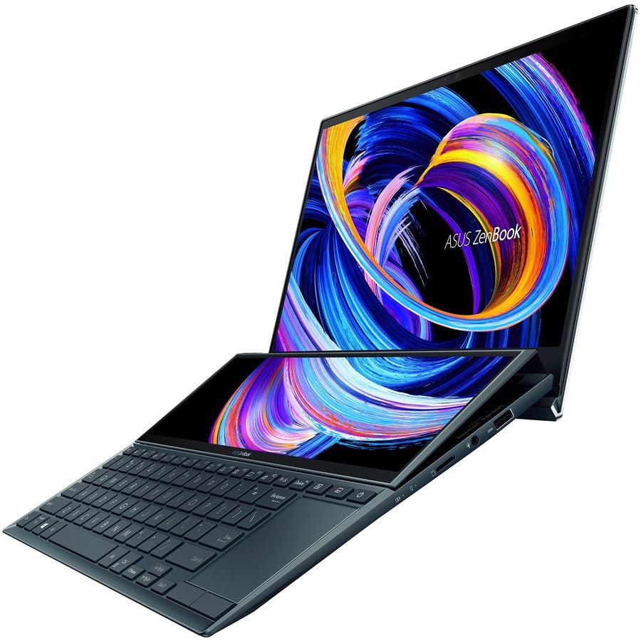 Asus Zenbook Duo 14 Ux482 14" Fhd Nanoedge Touch Display, Intel Evo, Intel Core I5-1135G7 Cpu, 8Gb