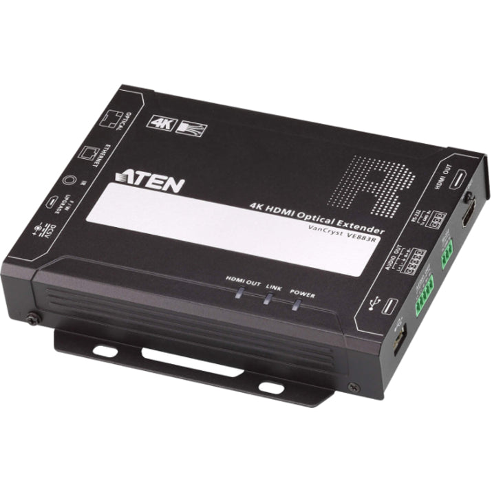 Aten 4K HDMI Optical Extender (4K@300m (K1, MM) / 10km (K2, SM))-TAA Compliant VE883K2
