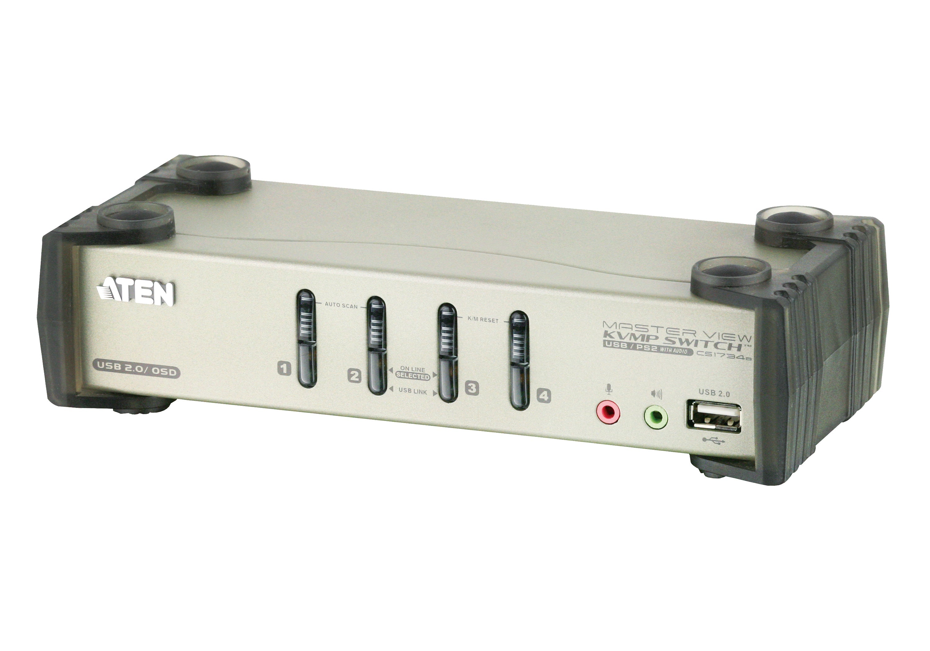 Aten Cs1734B 4-Port Usb Kvmp Switch