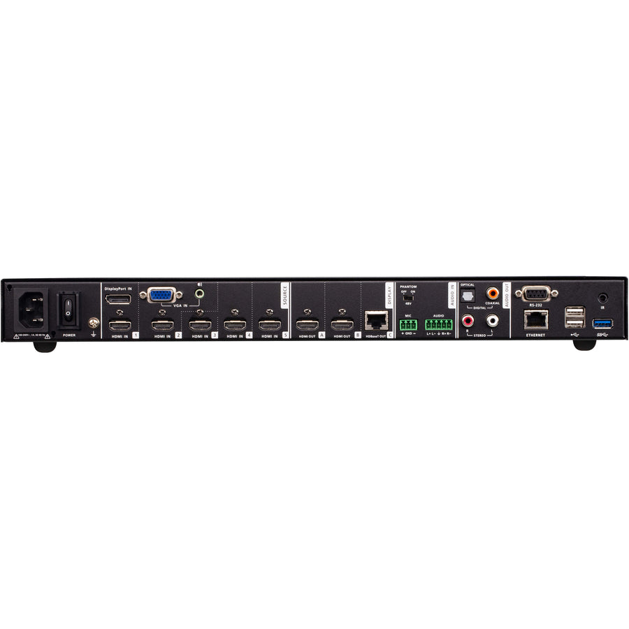 Aten VP2730 7 x 3 Presentation Matrix Switch with Streaming, HDBaseT-TAA Compliant