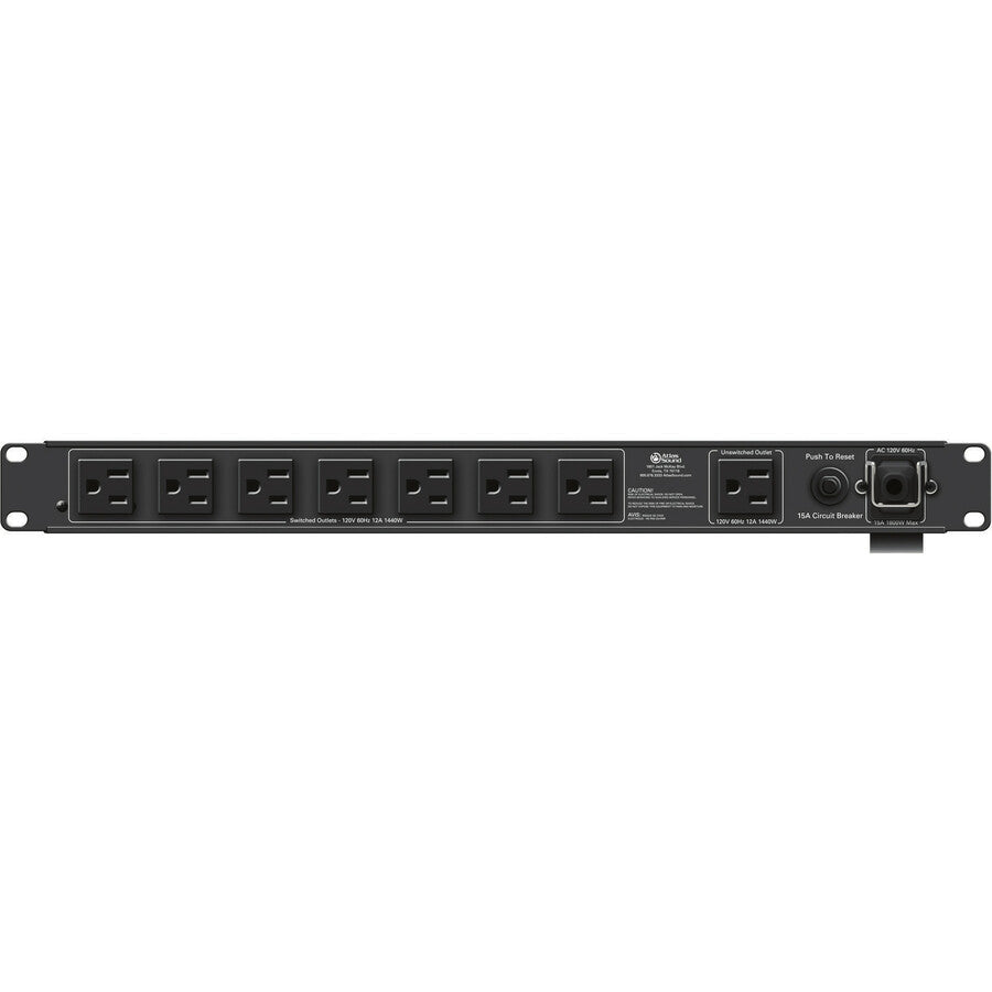AtlasIED 15A Power Conditioner and Distribution Unit with IEC Power Cord AP-S15A