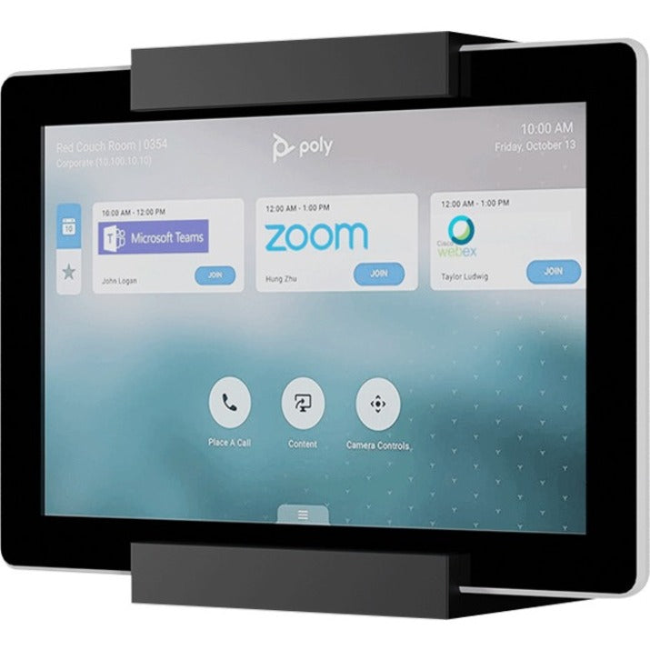 Avteq Surface Mount for Touch Panel, Video Conferencing System, Gang Box, Controller - Black TC8-SM