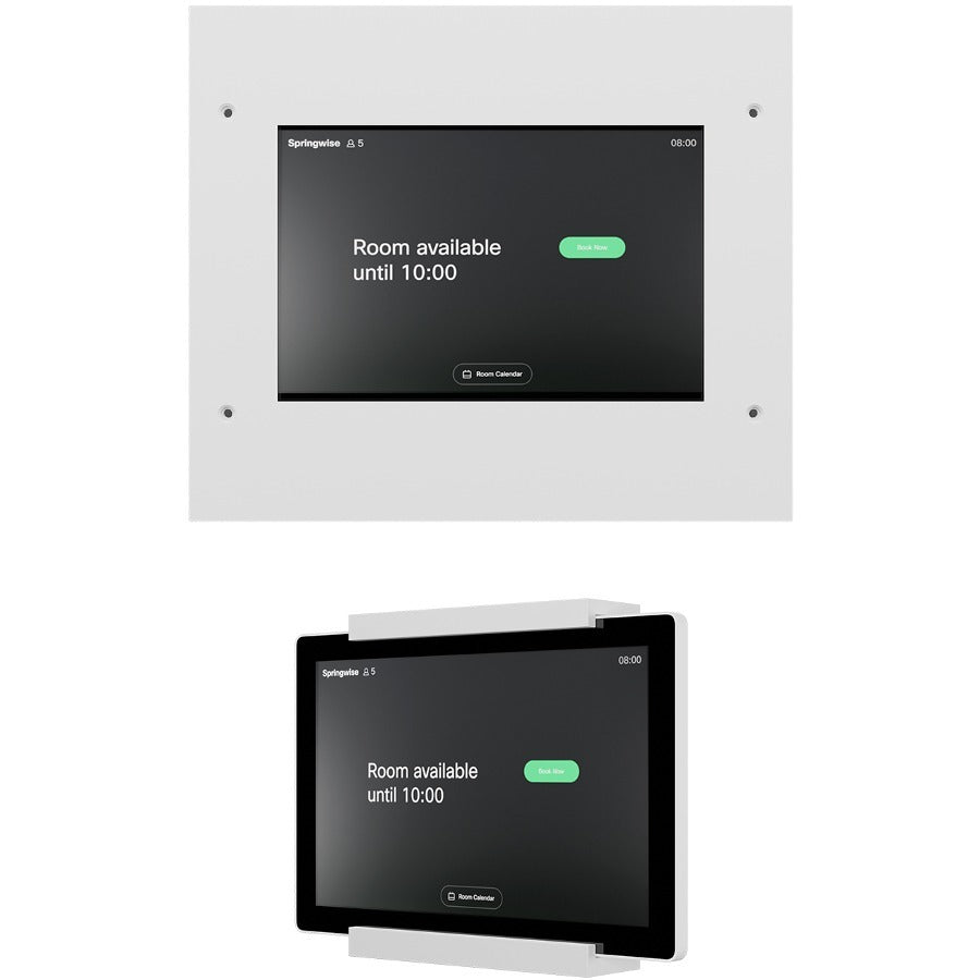 Avteq Wall Mount for Navigator, Video Conferencing Touch Controller, Video Conferencing System - White - TAA Compliant CN-WMP