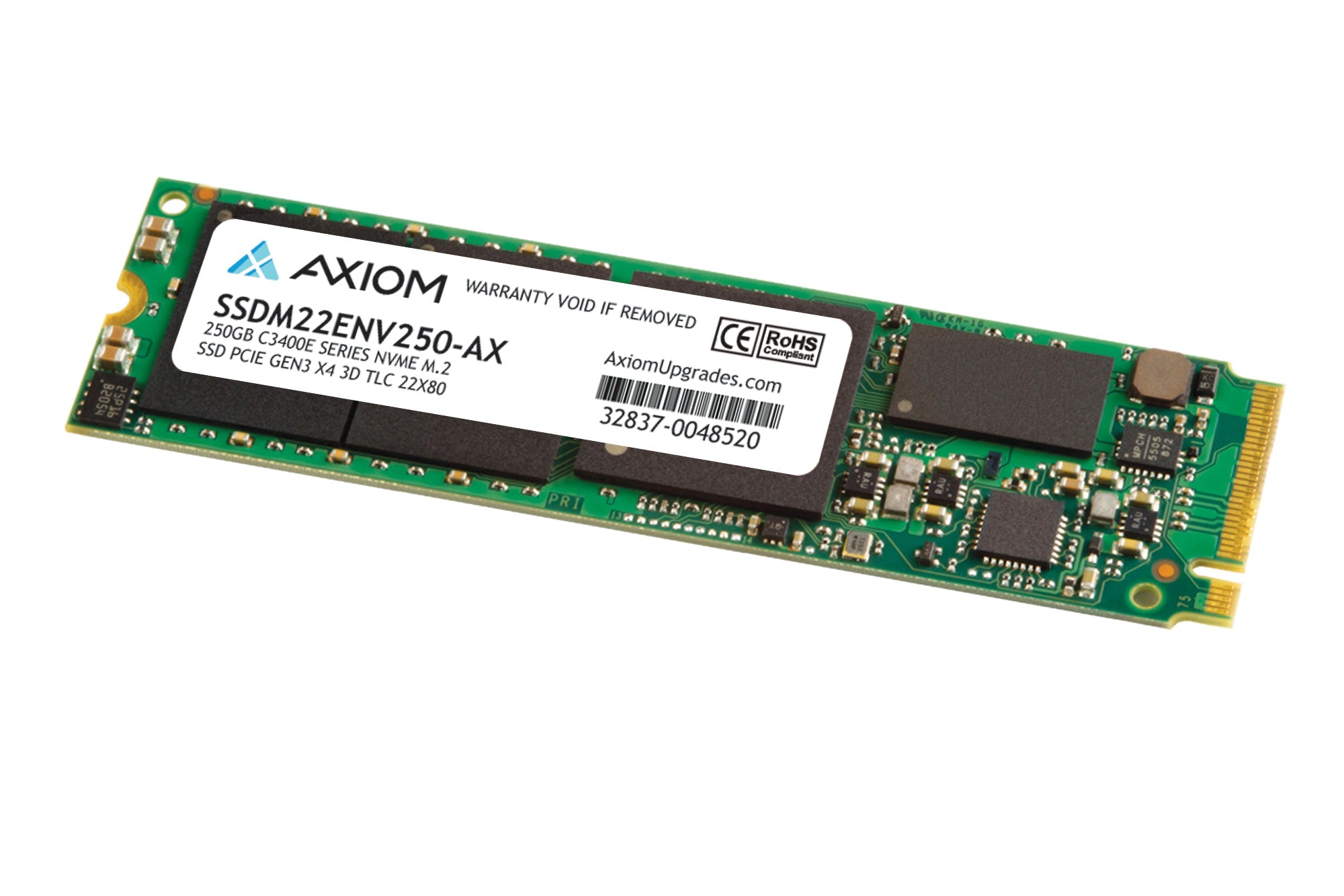 Axiom C3400E M.2 250 Gb Pci Express 3.0 3D Tlc Nand Nvme