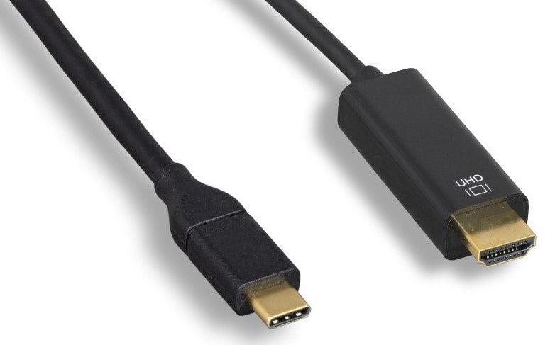 Axiom Usbcmhdmim06-Ax Video Cable Adapter 1.8 M Usb Type-C Hdmi Black
