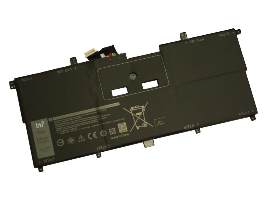 Bti Replacement Battery For Dell Xps 9365 Replacing Oem Part Numbers Nnf1C Hmpfh // 4-Cell 7.6V 5940Mah