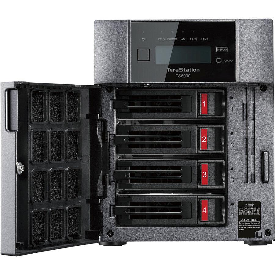 BUFFALO TeraStation 6400DN 32TB Desktop NAS Hard Drives Included + Snapshot TS6400DN3204