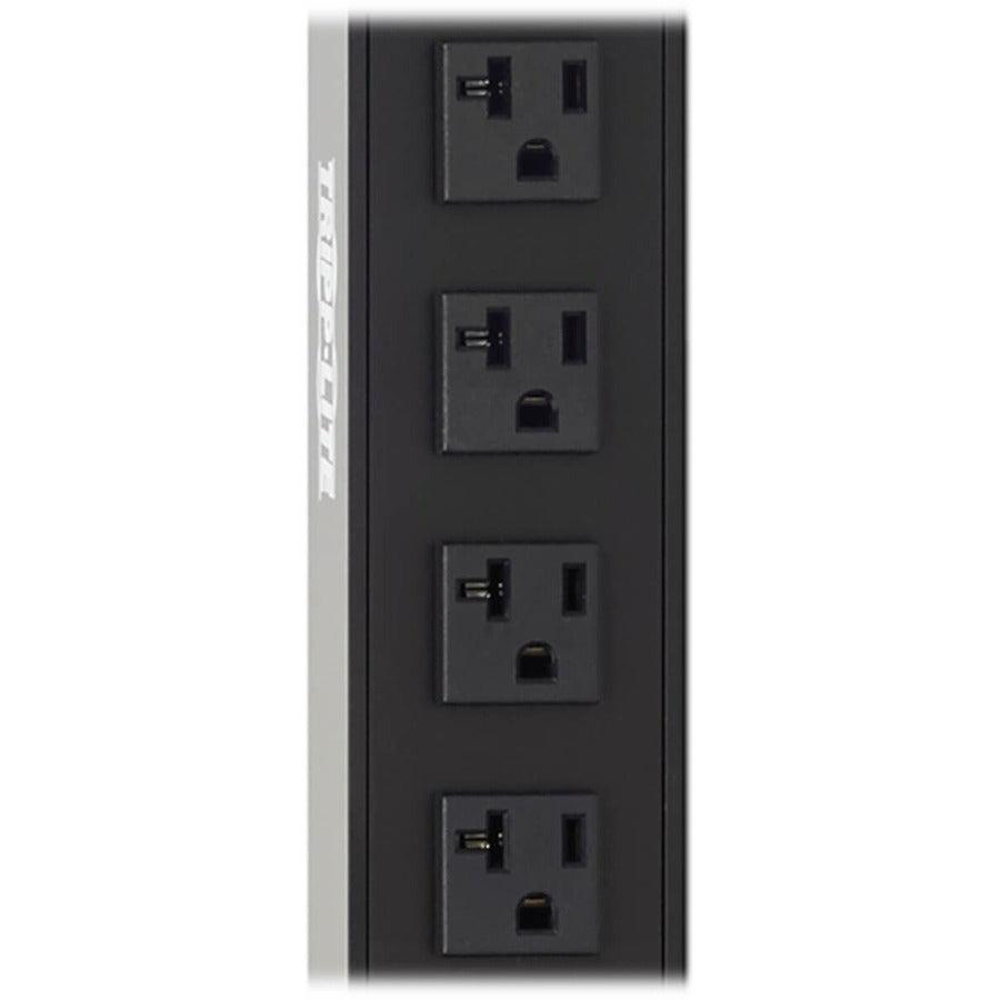 Basic PDU 0U Power Distribution Unit - 24 Outlet Single Phase Solution | TechSoft PDUV30