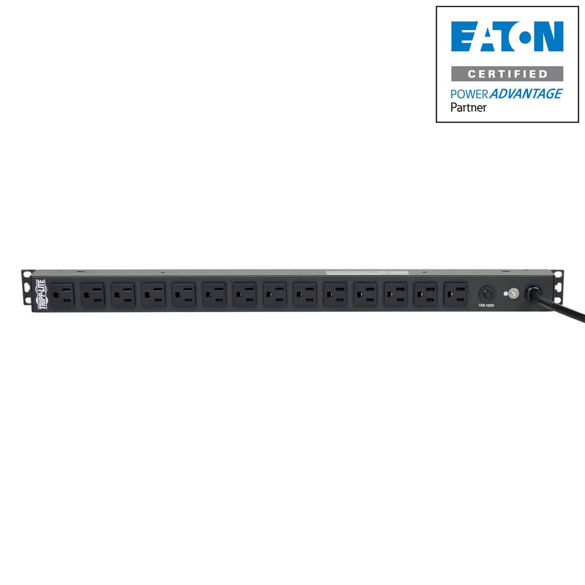 Basic PDU 1.8kW - Single-Phase 120V Power Distribution Unit with 14 Outlets | Tripp Lite PDU1415