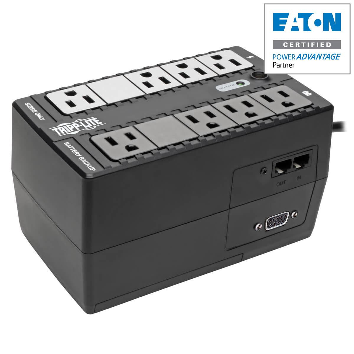 Battery Backup UPS 550VA 300W - Standby Power Protection | Tripp Lite INTERNET550SER