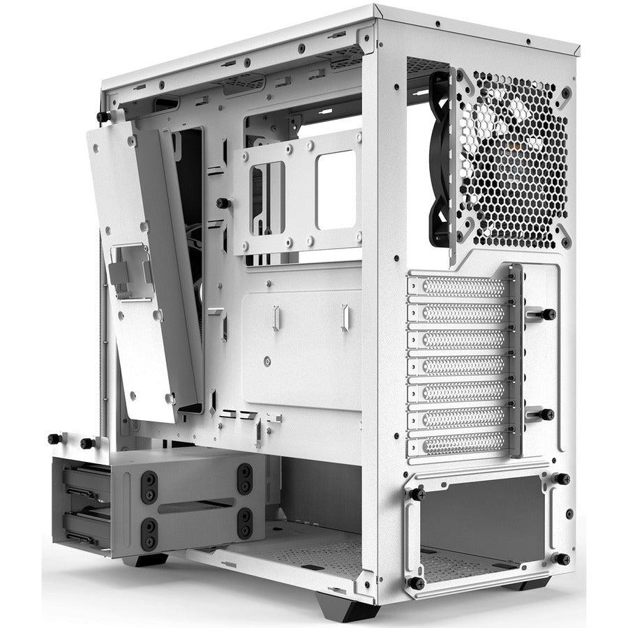 Be Quiet! Bgw35 Pure Base 500 Window White, Atx, Midi Tower Computer Case, Tempered Glass Window, Two Preinstalled Fans