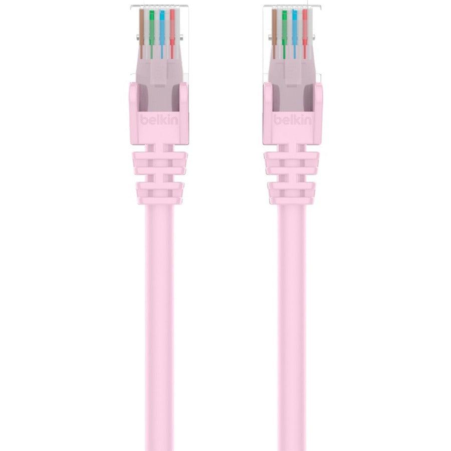 Belkin A3L980-02-Pnk-S Networking Cable Pink 0.6 M Cat6 U/Utp (Utp)