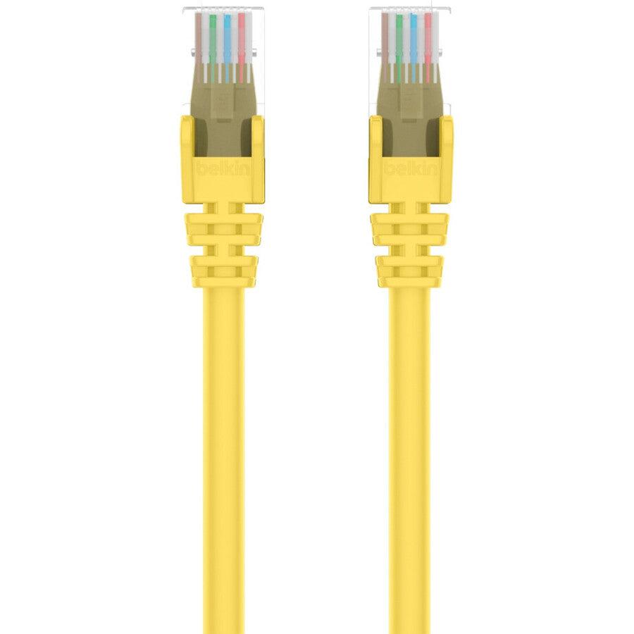 Belkin A3L980-12-Ylw-S Networking Cable Yellow 3.65 M Cat6 U/Utp (Utp)