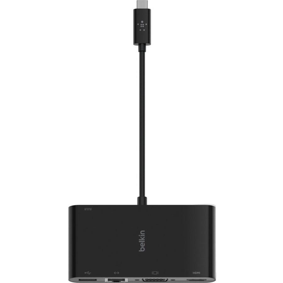 Belkin Avc004Btbk Interface Hub Usb 3.2 Gen 1 (3.1 Gen 1) Type-C Black