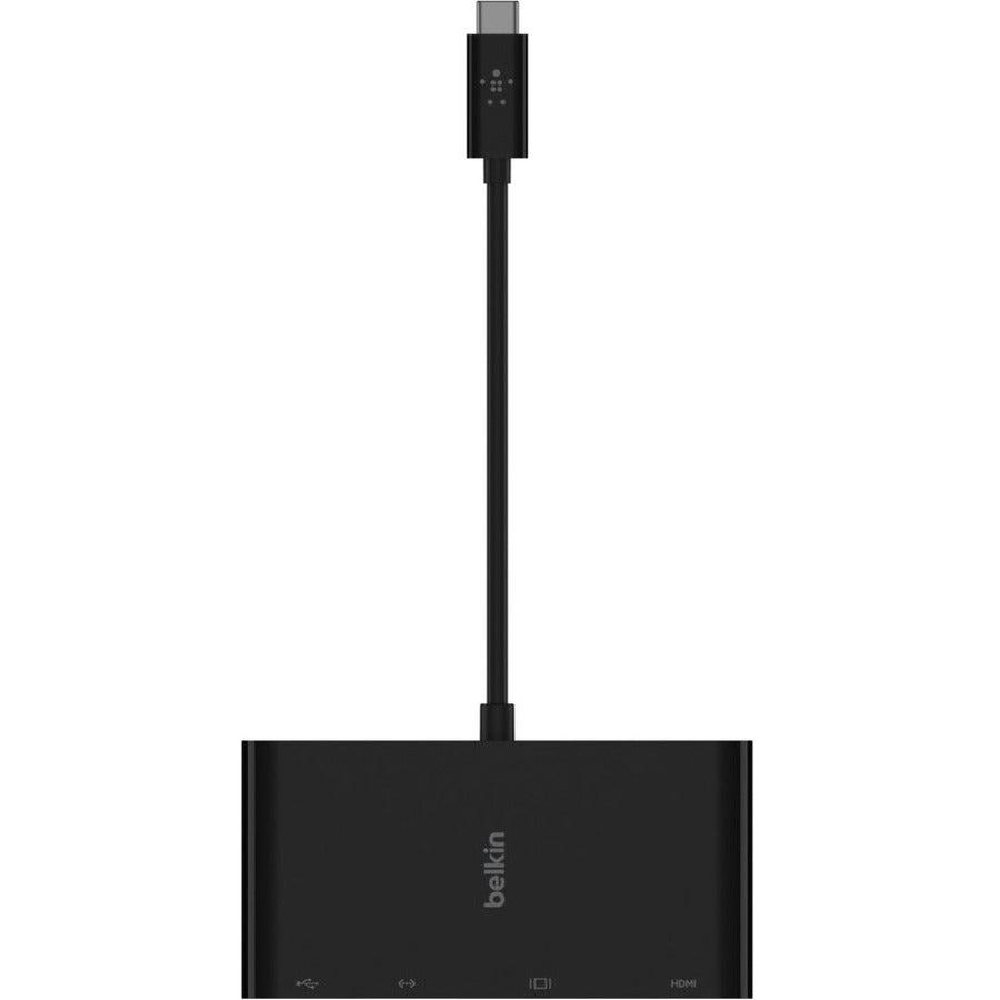 Belkin Avc005Bk-Bl Interface Hub Usb 3.2 Gen 1 (3.1 Gen 1) Type-C Black