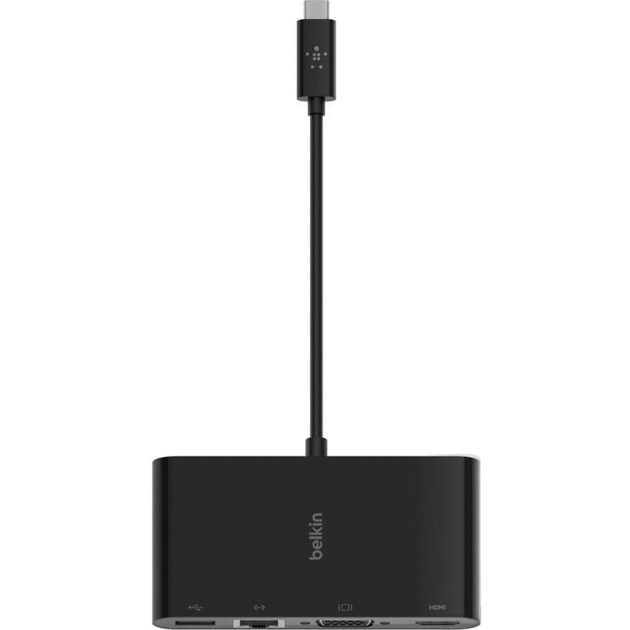 Belkin Avc005Btbk Interface Hub Usb 3.2 Gen 1 (3.1 Gen 1) Type-C Black