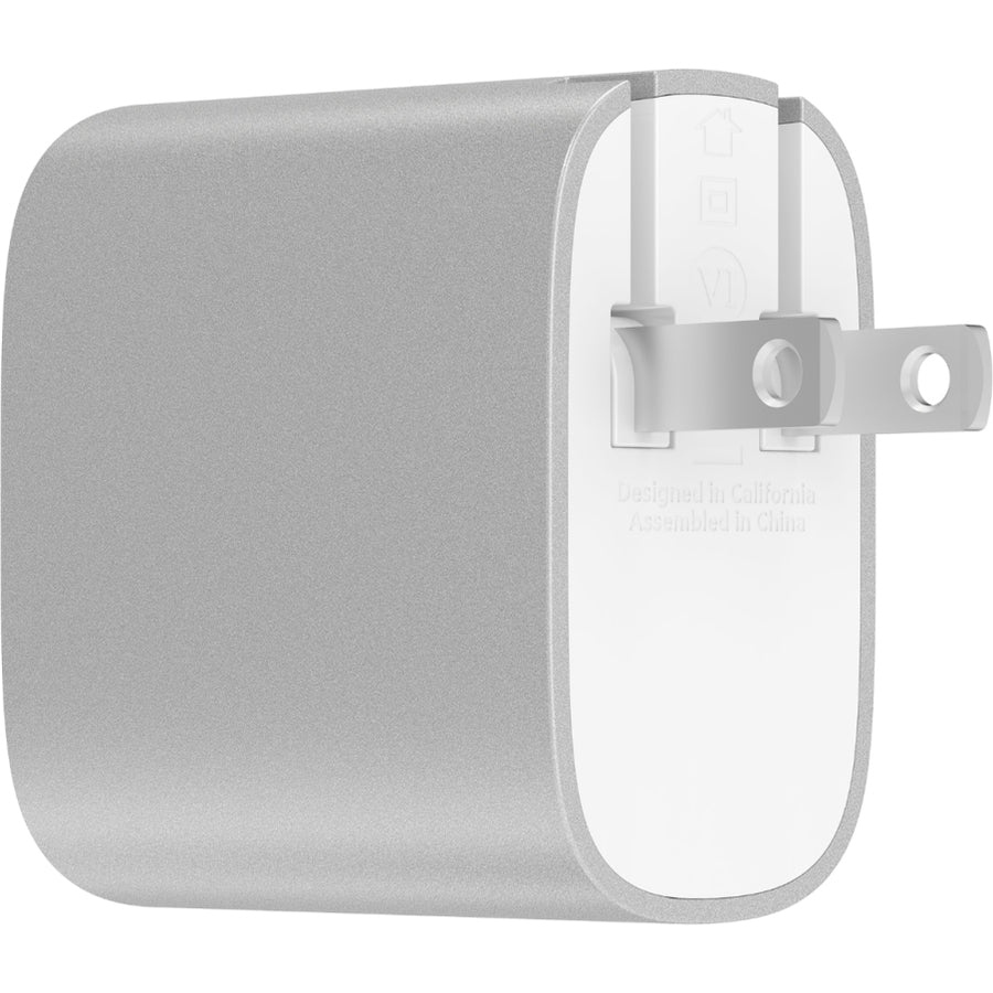 Belkin BOOST&uarr;CHARGE 27W USB-C Home Charger F7U060DQ-SLV