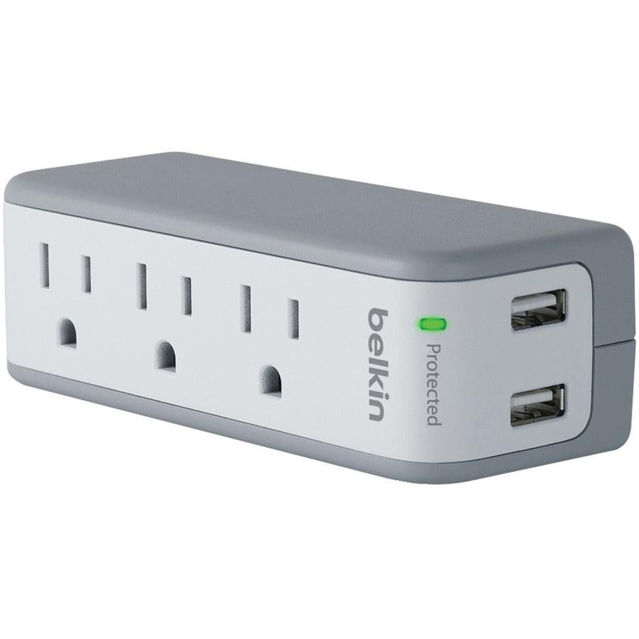 Belkin Bst300Bg Grey, White 3 Ac Outlet(S)