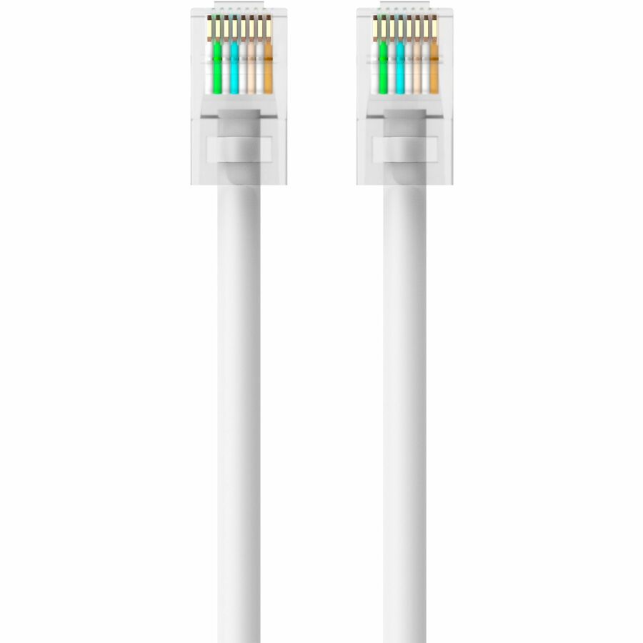 Belkin Cat5E, 3Ft, 1 X Rj-45, 1 X Rj-45, White Networking Cable 0.9 M