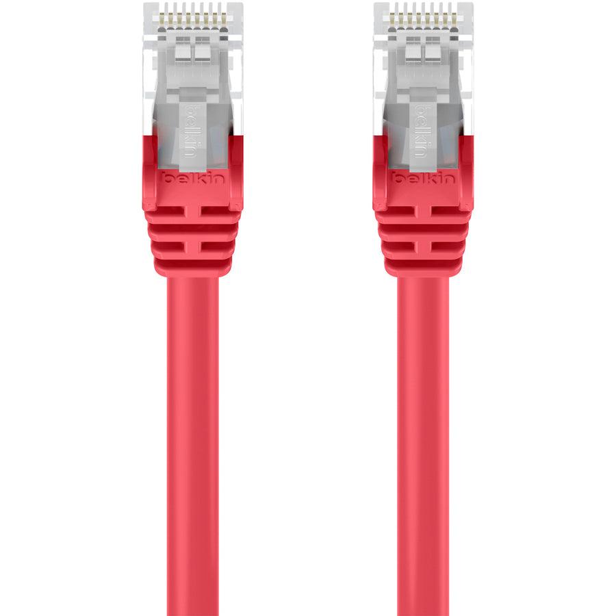 Belkin Cat6 Snagless Networking Cable Red 8 M