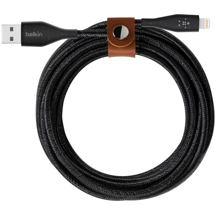 Belkin DuraTek Plus Lightning to USB-A Cable with Strap F8J236BT04-BLK