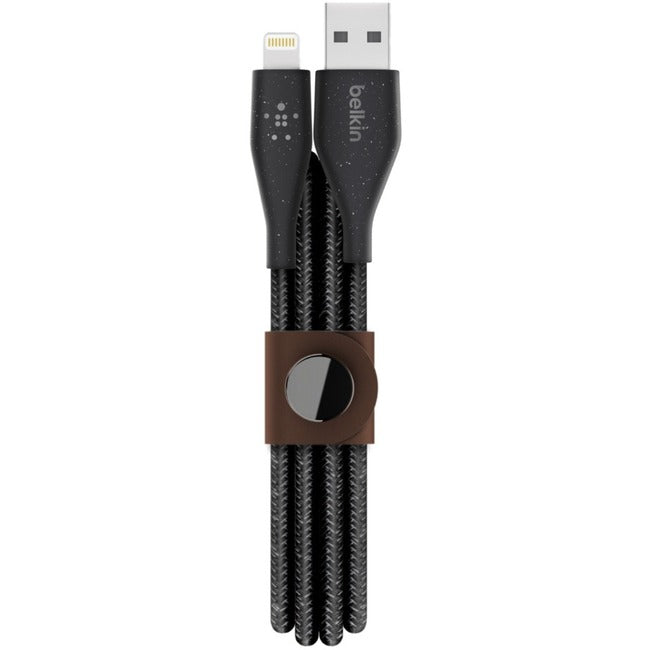 Belkin DuraTek Plus Lightning to USB-A Cable with Strap F8J236BT04-BLK