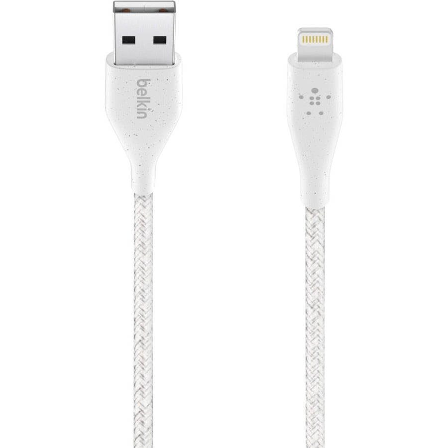 Belkin DuraTek Plus Lightning to USB-A Cable with Strap F8J236BT06-WHT