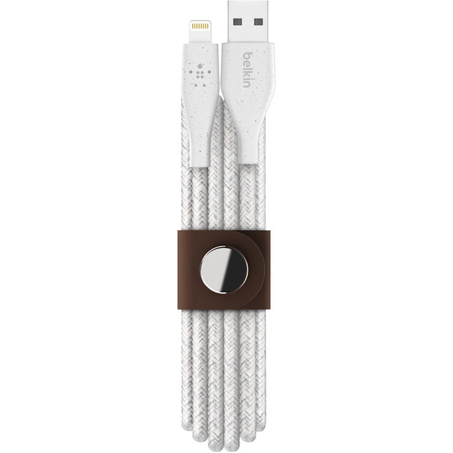 Belkin DuraTek Plus Lightning to USB-A Cable with Strap F8J236BT06-WHT