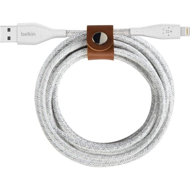 Belkin DuraTek Plus Lightning to USB-A Cable with Strap F8J236BT06-WHT