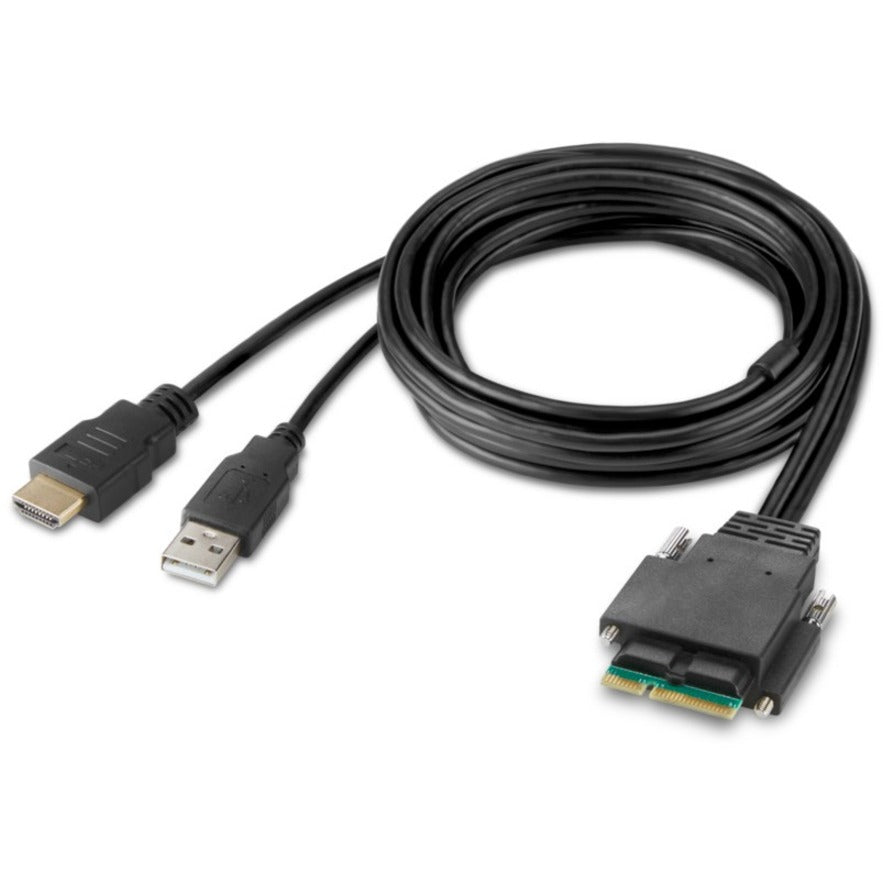 Belkin F1Dn104Mod-Hh-4 Kvm Switch Black