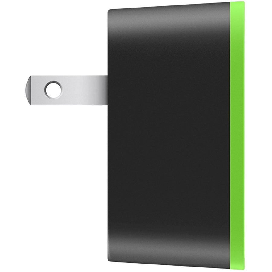 Belkin F8M886Tt04-Blk Mobile Device Charger Black, Green Indoor