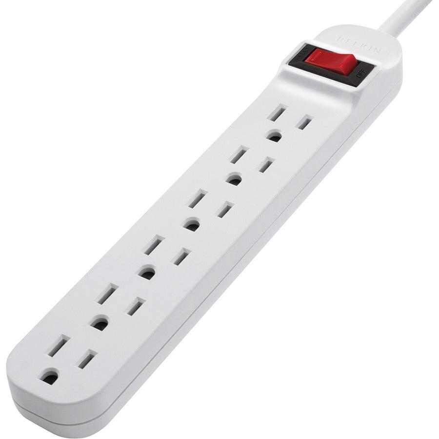 Belkin F9P609-03 Surge Protector White 6 Ac Outlet(S) 0.9 M
