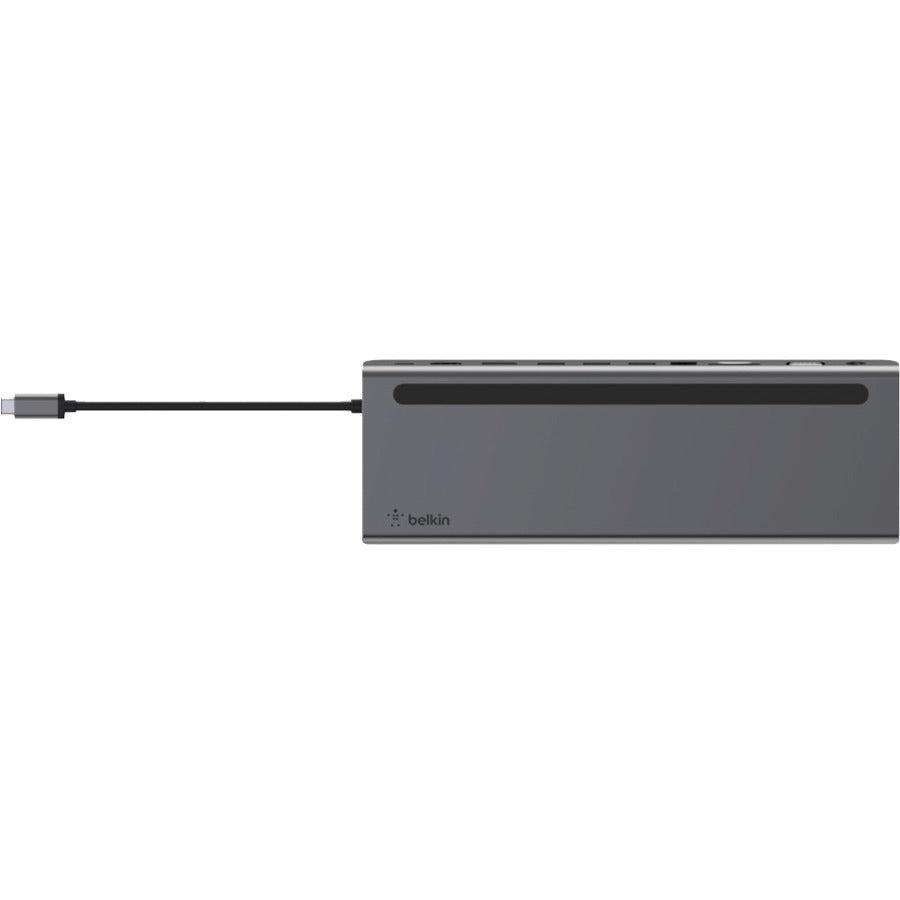 Belkin Inc004Btsgy Notebook Dock/Port Replicator Wired Usb 3.2 Gen 1 (3.1 Gen 1) Type-C Black, Grey