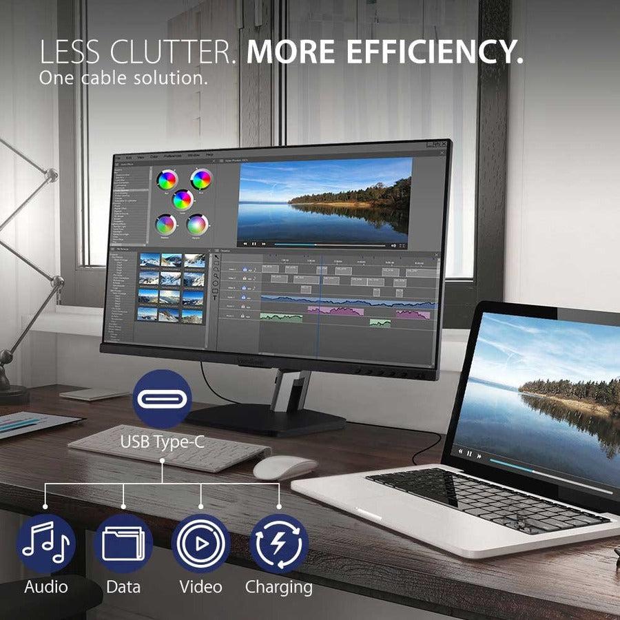 Best Touch Screen Computer Monitor 24 Inch - 10 Point Multitouch IPS Display | TecISoft TD2455