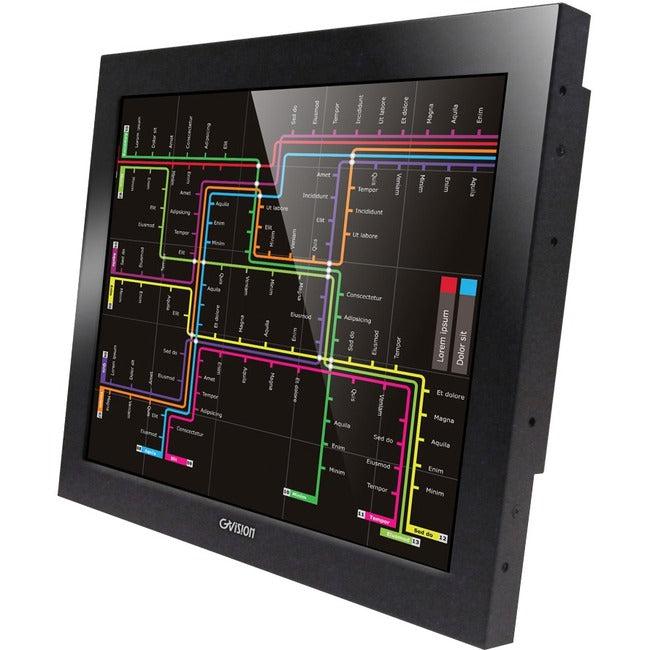 Best Touch Screen Monitor - GVision O15AX 15″ Open Frame PCAP | TECISOFT O15AX-CV-45P0