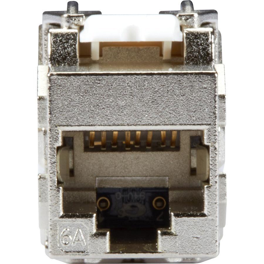 Black Box CAT6A Jack - Shielded, Silver FMT700-R2