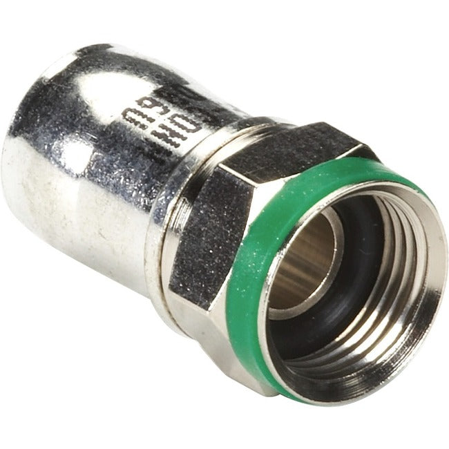 Black Box Coax Connector - RG6, Compression, Quad Shielded, F-Type, PVC FCF02