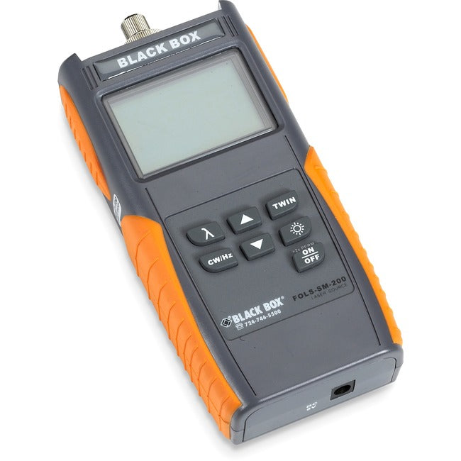 Black Box Deluxe Single-Mode Fiber Optic Light Source FOLS-SM-200
