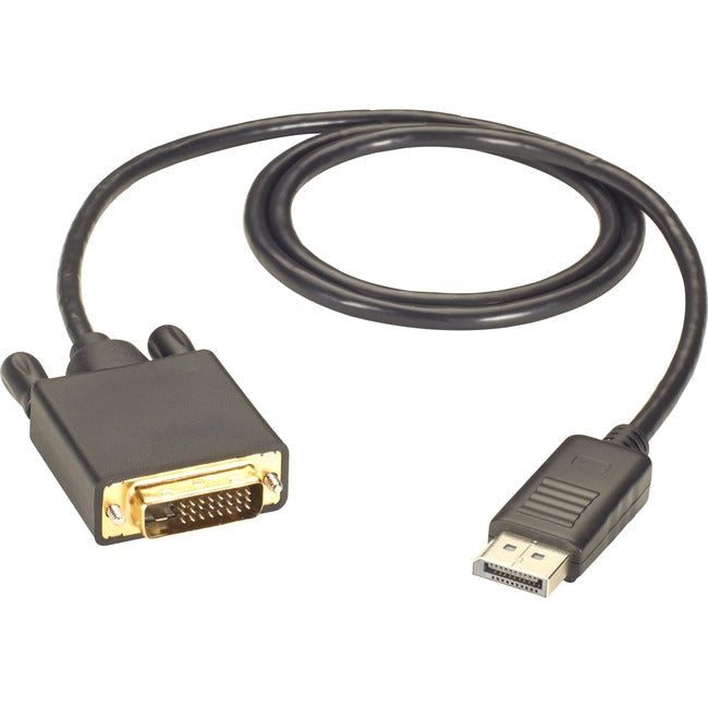 Black Box DisplayPort to DVI Cable - Male to Male, 6-ft. EVNDPDVI-0006-MM