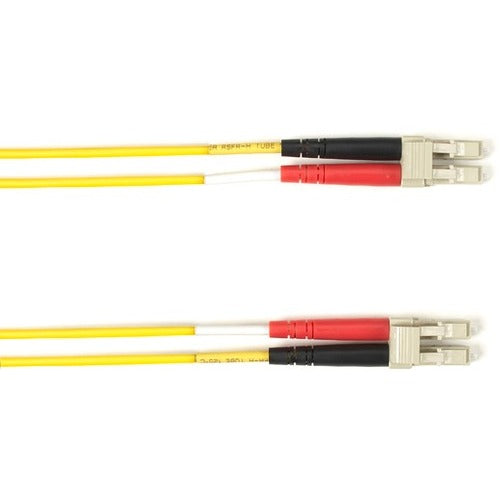 Black Box Fiber Optic Duplex Patch Network Cable FOCMRM4-004M-LCLC-YL
