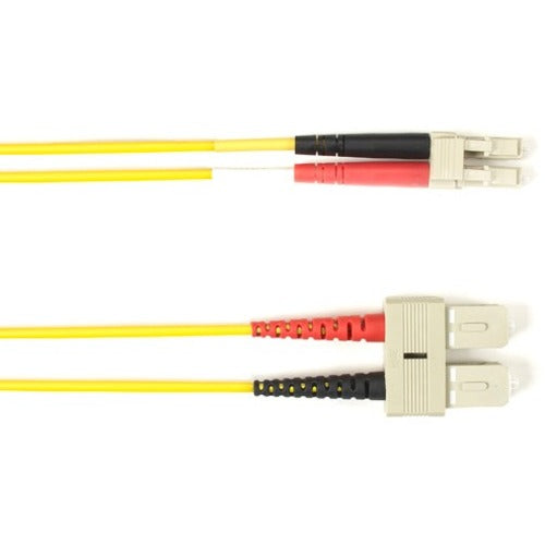 Black Box Fiber Optic Duplex Patch Network Cable FOCMRSM-006M-SCLC-YL