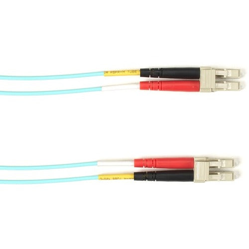 Black Box Fiber Optic Duplex Patch Network Cable FOCMP10-002M-LCLC-AQ