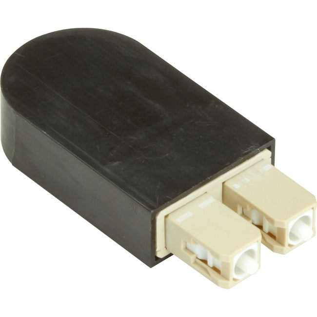 Black Box Fiber Optic Loopback - OM3, Multimode, SC, Black FOLB50M3-SC
