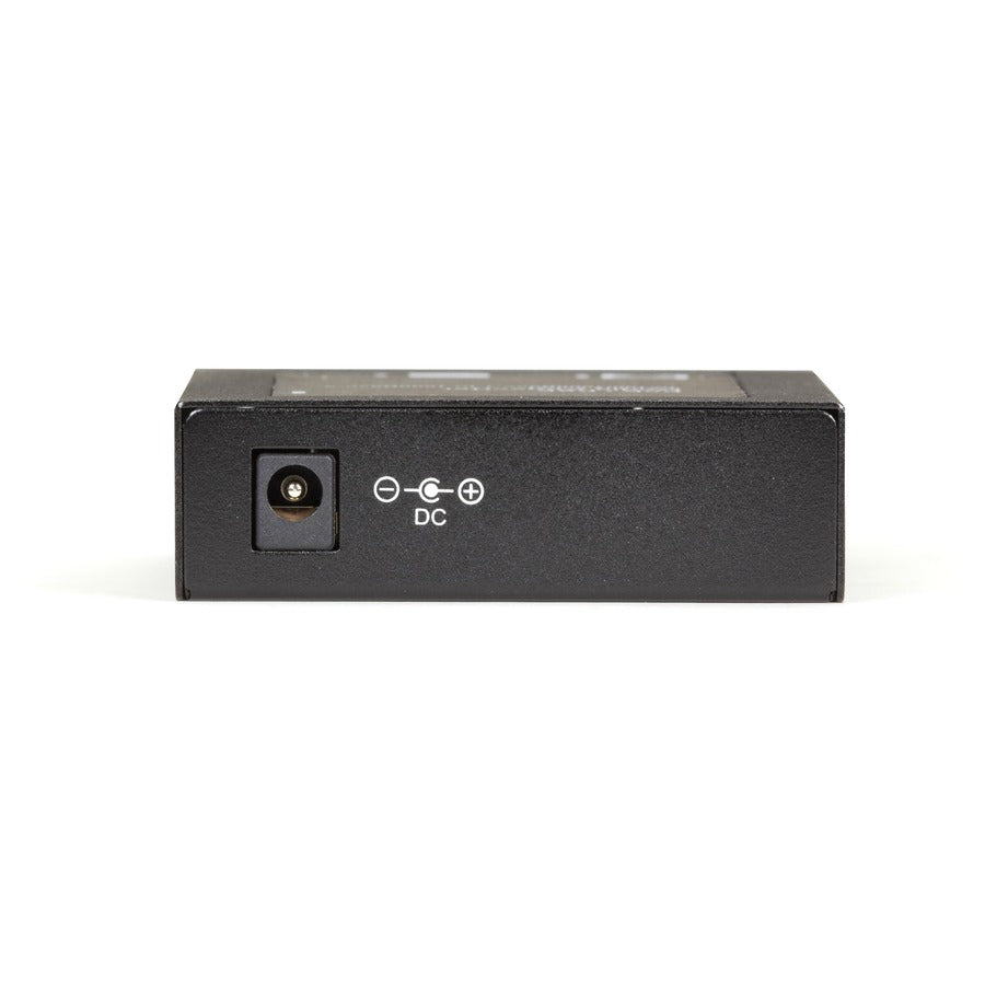 Black Box Gb ETH PoE+ MED CONV 10/100/1000-Mbps COP to 1000-Mbps FBR SFP LPS535A-SFP